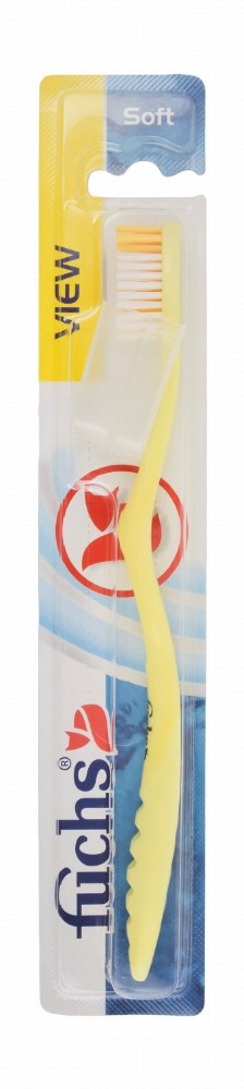 Fuchs View Yellow Soft Toothbrush