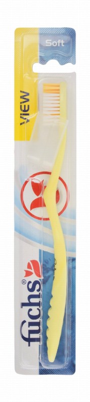 Fuchs View Yellow Soft Toothbrush