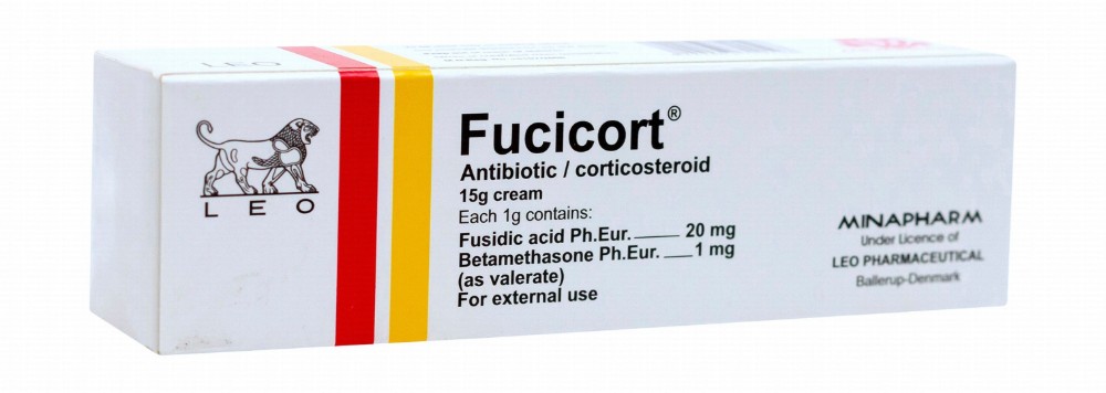 Fucicort 20mg Fusidic Acid & 1mg Betamethasone Antibiotic Cream
