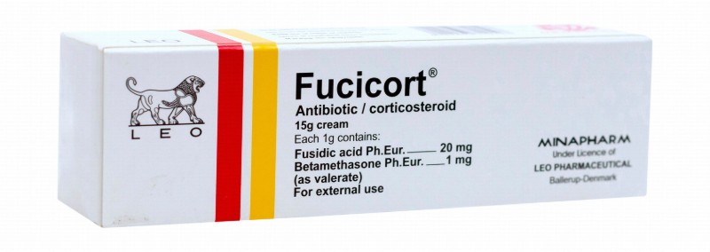 Fucicort 20mg Fusidic Acid & 1mg Betamethasone Antibiotic Cream
