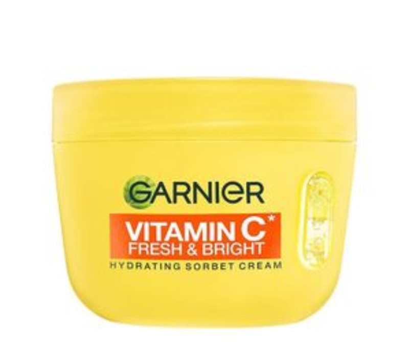 Garnier Fresh & Bright Hydrating Sorbet Face Cream with Vitamin C