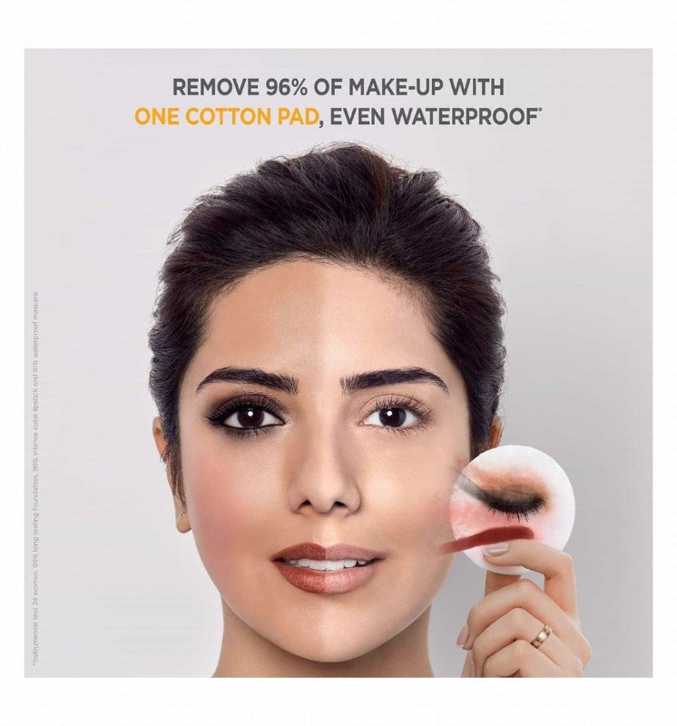 Garnier Skin Active All in 1 Waterproof Non-Greasy Makeup Remover & Cleansing Micellar Water in Oil for All Skin Types - alcohol free, perfume free
