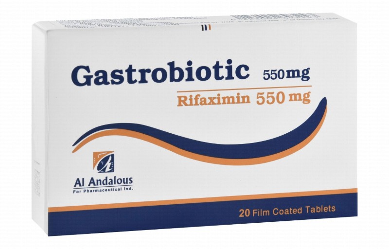 Gastrobiotic 550mg Rifaximin