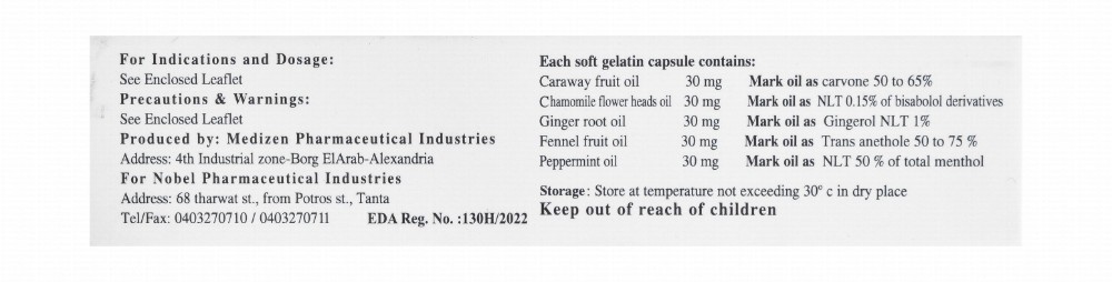 GIT Herbal Medication for Irritable Bowel Syndrome & Flatulence Relief