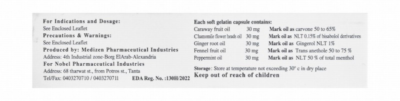 GIT Herbal Medication for Irritable Bowel Syndrome & Flatulence Relief