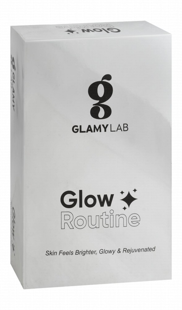 Glamy Lab Glow Routine Brightening, Rejuvenating & Whitening Face Cream (50g) & Hypoallergenic Booster Face Serum (30ml)