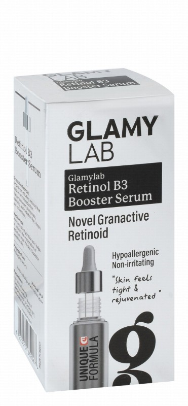 Glamy Lab Hypoallergenic Boosting, Rejuvenating & Non-Irritating Face Serum with Retinol & B3 for Sensitive Skin
