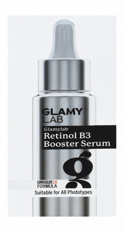 Glamy Lab Hypoallergenic Boosting, Rejuvenating & Non-Irritating Face Serum with Retinol & B3 for Sensitive Skin