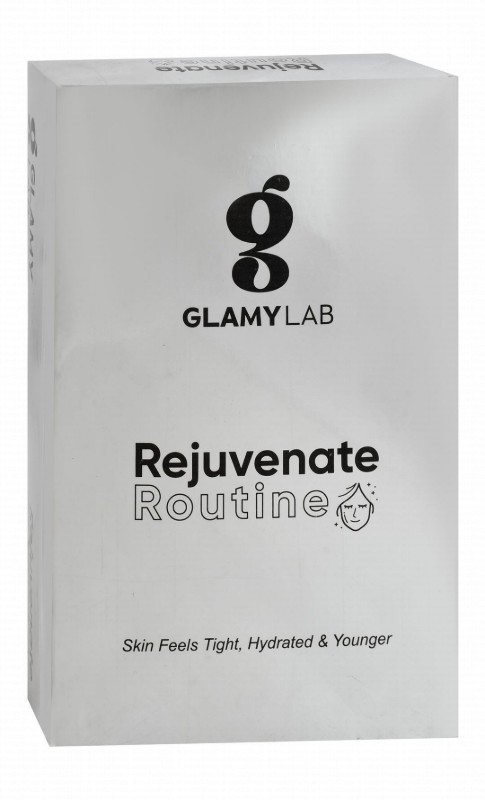 Glamy Lab Rejuvenate Routine Hydrating & Anti-Wrinkle Facial Gel (50g) & Hypoallergenic Booster Face Serum (30ml)
