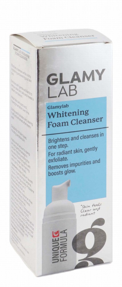 Glamy Lab Whitening Facial Foaming Cleanser for All Skin Types