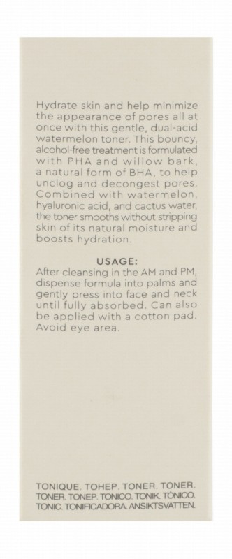 Glow Recipe Mini Watermelon Glow Hydrating & Pore Refining Face Toner with PHA, BHA & Hyaluronic Acid - cruelty free, alcohol free