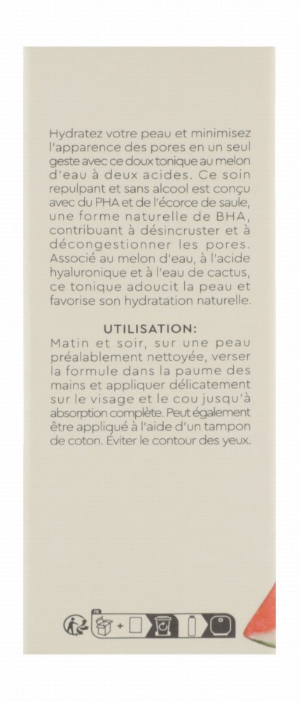 Glow Recipe Mini Watermelon Glow Hydrating & Pore Refining Face Toner with PHA, BHA & Hyaluronic Acid - cruelty free, alcohol free