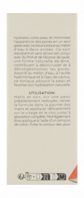 Glow Recipe Mini Watermelon Glow Hydrating & Pore Refining Face Toner with PHA, BHA & Hyaluronic Acid - cruelty free, alcohol free