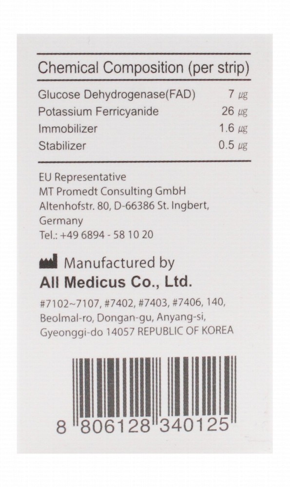 Gluco Dr Auto A Blood Glucose Test Strips