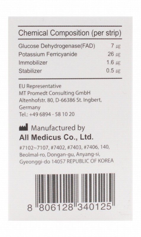 Gluco Dr Auto A Blood Glucose Test Strips