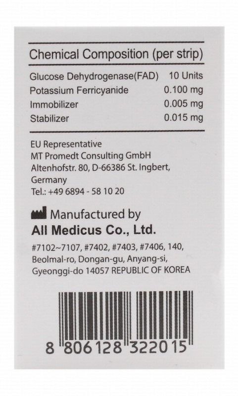 Gluco Dr Super Sensor Blood Glucose Test Strips