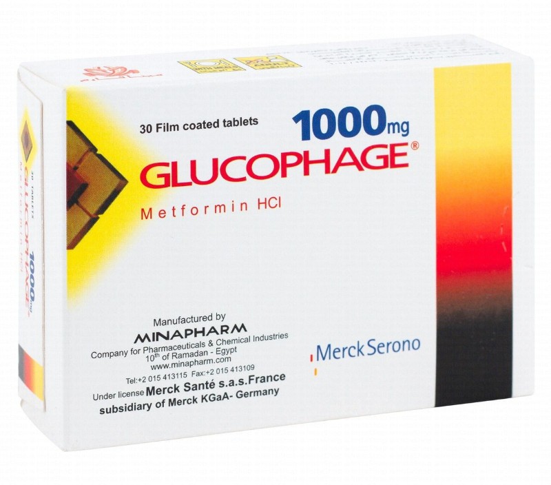 Glucophage 1000mg Metformin Hydrochloride