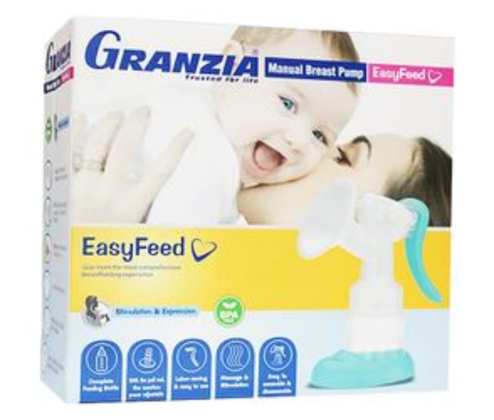 Granzia Easy Feed Manual Breast Pump - BPA free