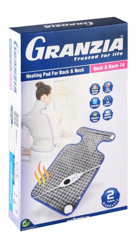 Granzia Electronic Heating Pad for Back & Neck - HP3865