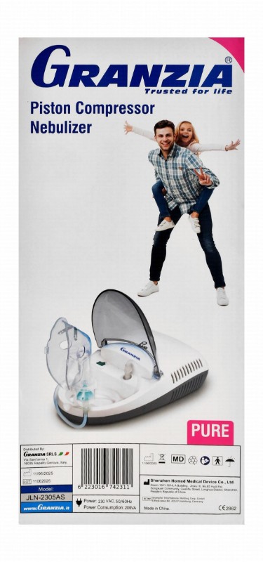 Granzia Pure Piston Compressor Nebulizer