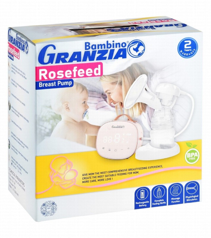 Granzia Rosefeed Breast Pump - BPA free