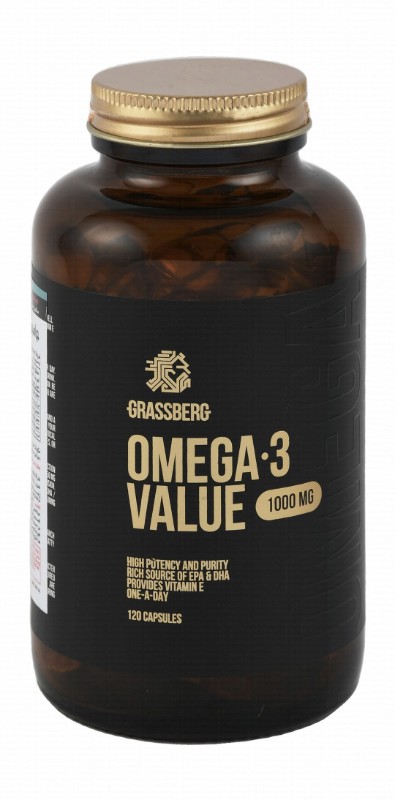 Grassberg Omega 3 Value Dietary Supplement