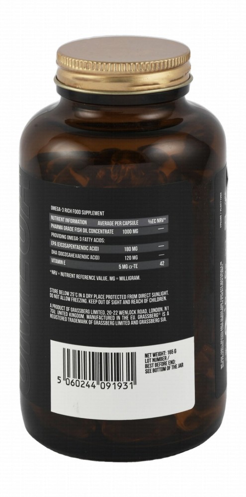 Grassberg Omega 3 Value Dietary Supplement