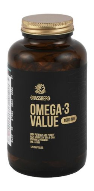 Grassberg Omega 3 Value Dietary Supplement