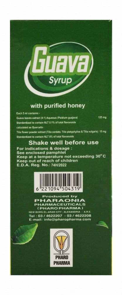 Guava Cough Syrup with Honey