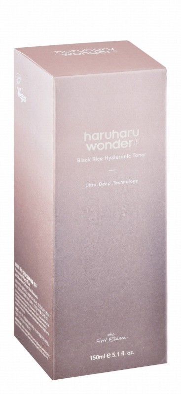 Haruharu Wonder Facial Toner with Black Rice & Hyaluronic Acid - vegan