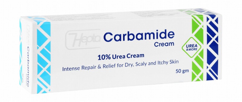 Hepta Carbamide 10% Urea Intense Repairing & Relieving Cream for Dry, Scaly & Itchy Skin