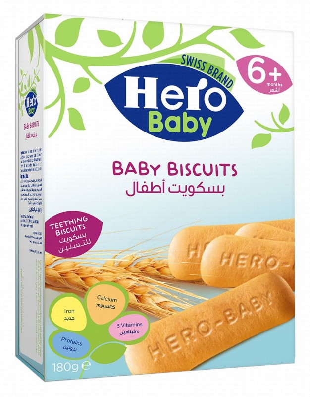 Hero Baby Biscuits (6+ Months)