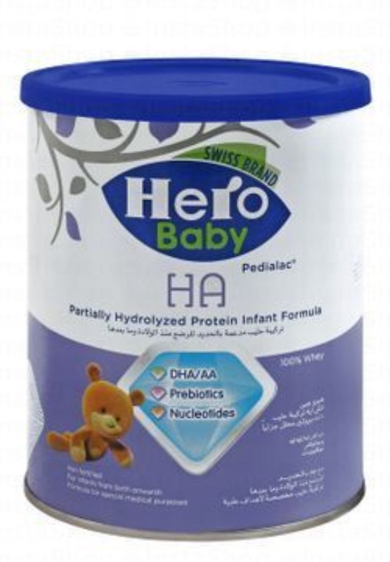 Hero Baby Ha Hydrolyzed Protein Infant Milk Formula with DHA, Prebiotics & Nucleotides (0+ Months)