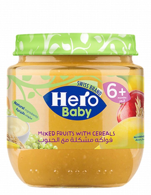 Hero Baby Mixed Fruits with Cereals (6+ Months)