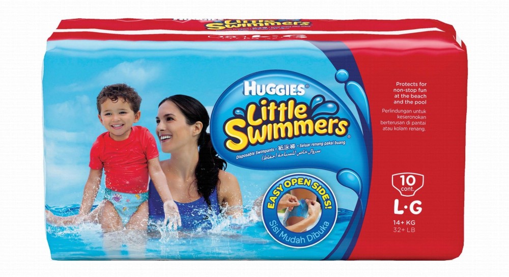Huggies Little Swimmers Large Disposable Swimpants (14+ kg)