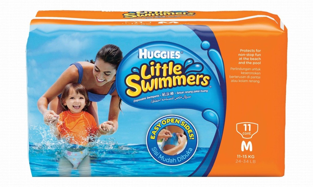Huggies Little Swimmers Medium Disposable Swimpants (11-15kg)