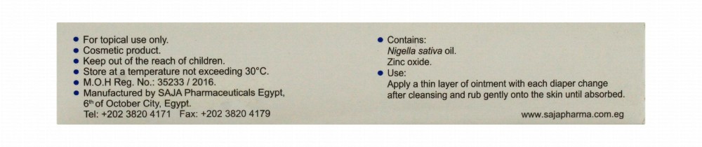 Infajoy Skin Soothing Diaper Rash Ointment with Nigella Sativa Oil & Zinc Oxide