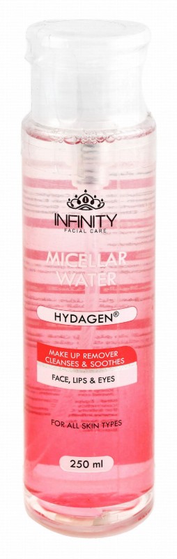Infinity Cleansing, Soothing & Makeup Removing Micellar Water with Hydagen for All Skin Types