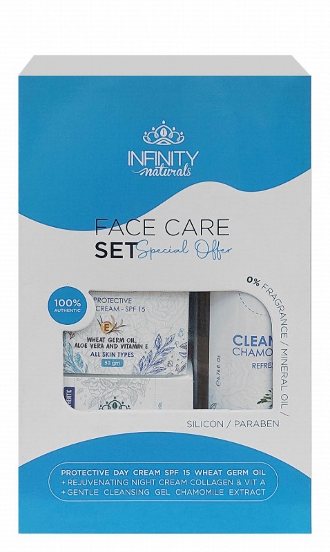 Infinity Facial Care Set (Special Offer) - fragrance free, mioneral oils free, silicon free