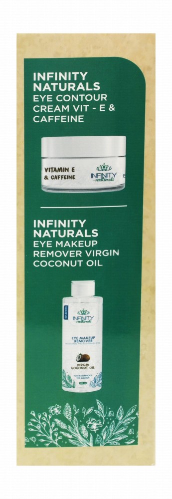Infinity Naturals Eye Care Set (Special Offer) - fragrance free, mineral oil free, parabens free
