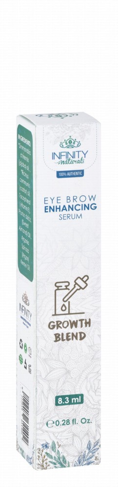 Infinity Naturals Growth Blend Enhancing Eyebrow Serum - cruelty free