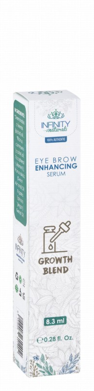 Infinity Naturals Growth Blend Enhancing Eyebrow Serum - cruelty free