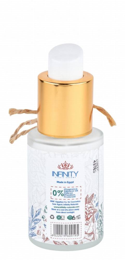 Infinity Naturals Protective Face Day Cream with Wheat Germ Oil, Aloe Vera Extracts & Vitamin E for All Skin Types SPF15 - fragrance free, mineral oil free, silicon free