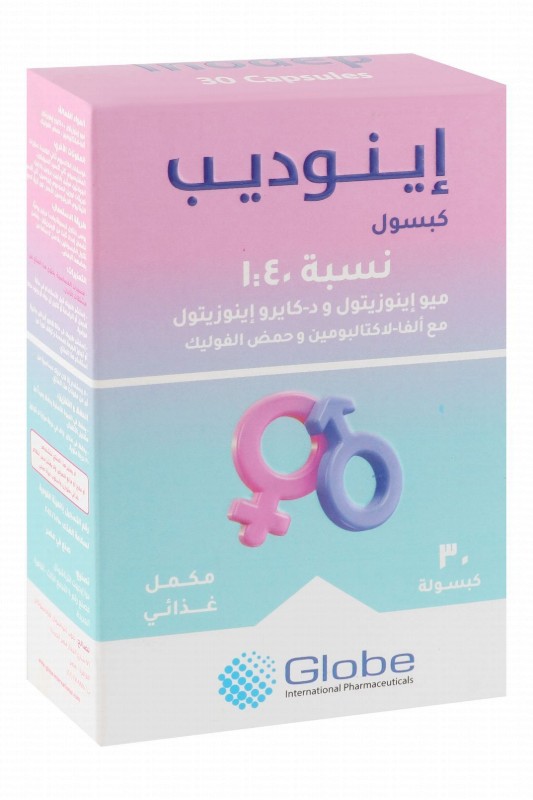 Inodep 40:1 1100mg Myo-Inositol & 27.6mg D-Chiro Inositol Women's Health Support with Alpha-Lactalbumin & Folic Acid