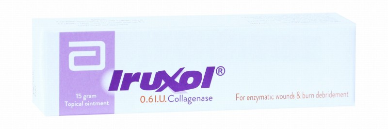 Iruxol 0.6 IU Clostridiopeptidase Topical Ointment