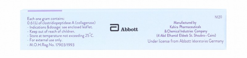 Iruxol 0.6 IU Clostridiopeptidase Topical Ointment