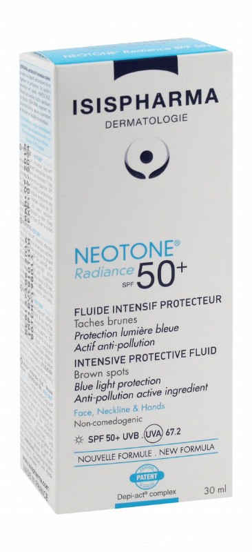 Isispharma Neotone Radiance Intensive Protective Fluid SPF50+ - non comedogenic
