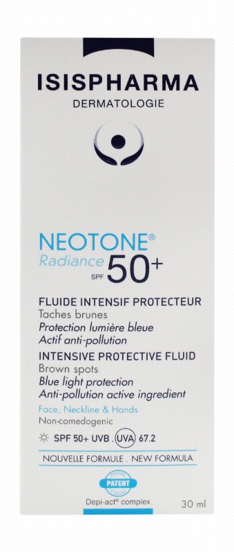 Isispharma Neotone Radiance Intensive Protective Fluid SPF50+ - non comedogenic