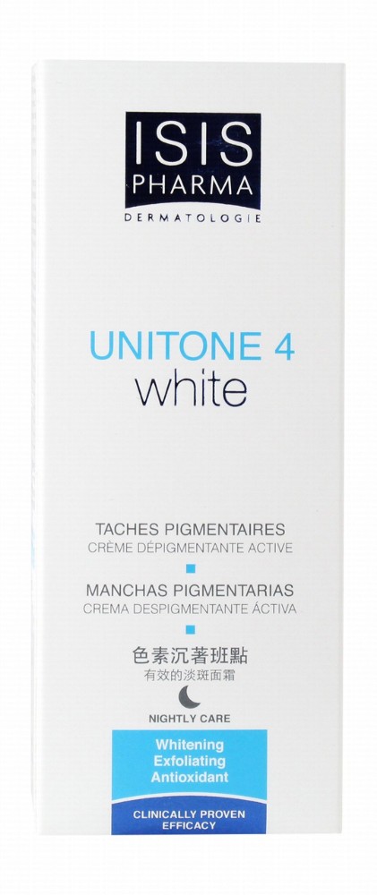 Isispharma Unitone 4 White Active Depigmenting & Exfoliating Night Cream