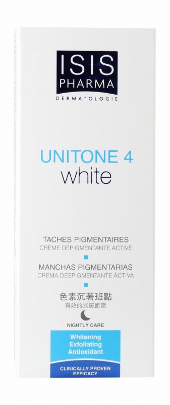 Isispharma Unitone 4 White Active Depigmenting & Exfoliating Night Cream